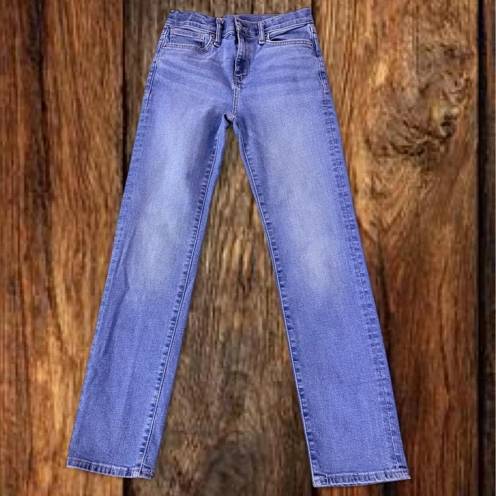 Old Navy Boys Bootcut Flare Jeans Medium Wash Size 14